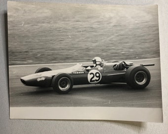 Vintage Grand Prix Racing Car Photo Photograph Print