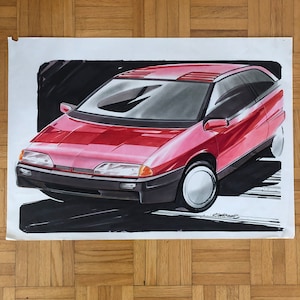 Styling Concept Automobile Illustration Art Drawing Sketch Nottrodt
