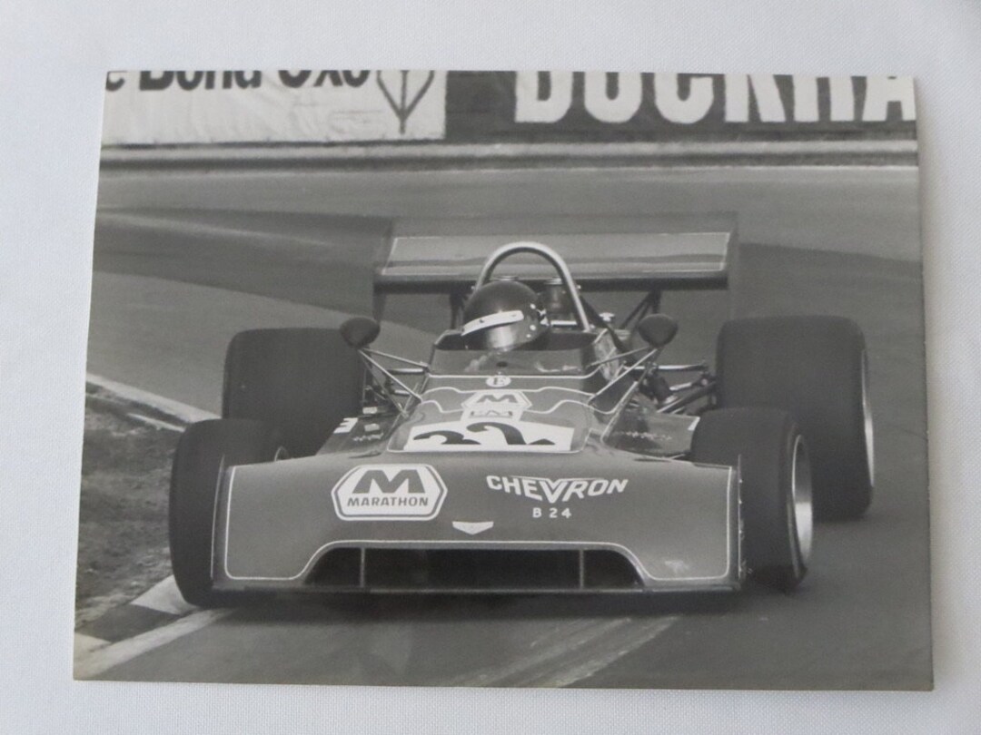 Vintage 1973 Race of Champions Brands Hatch Photograph Photo Peter