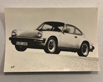 vintage Porsche 911 Photo Photograph Print 1981 ?