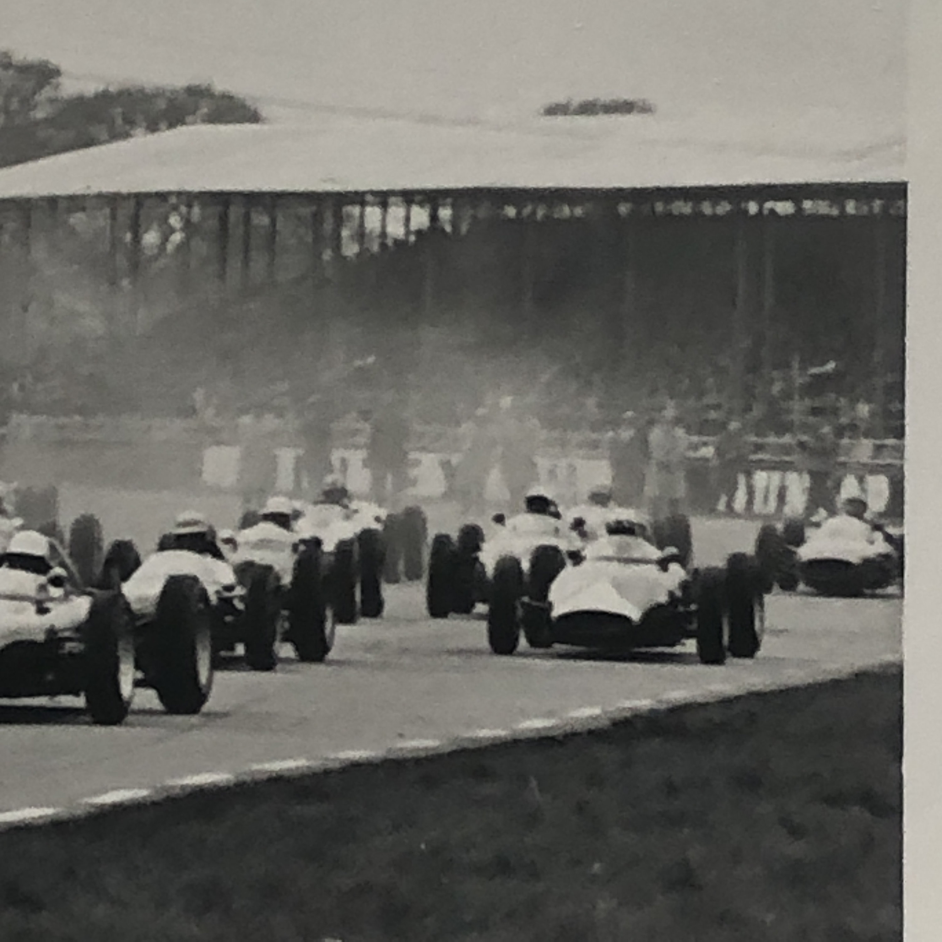 Vintage 1962 Silverstone Trophy Grand Prix Racing Foto Bernard Etsy