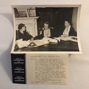 5x7 1944 フランクリン ルーズベルト写真、FDR ホワイトハウス