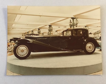 Vintage Bugatti Royale in Schlumpf Collection Museum Photo Photograph Print 1984