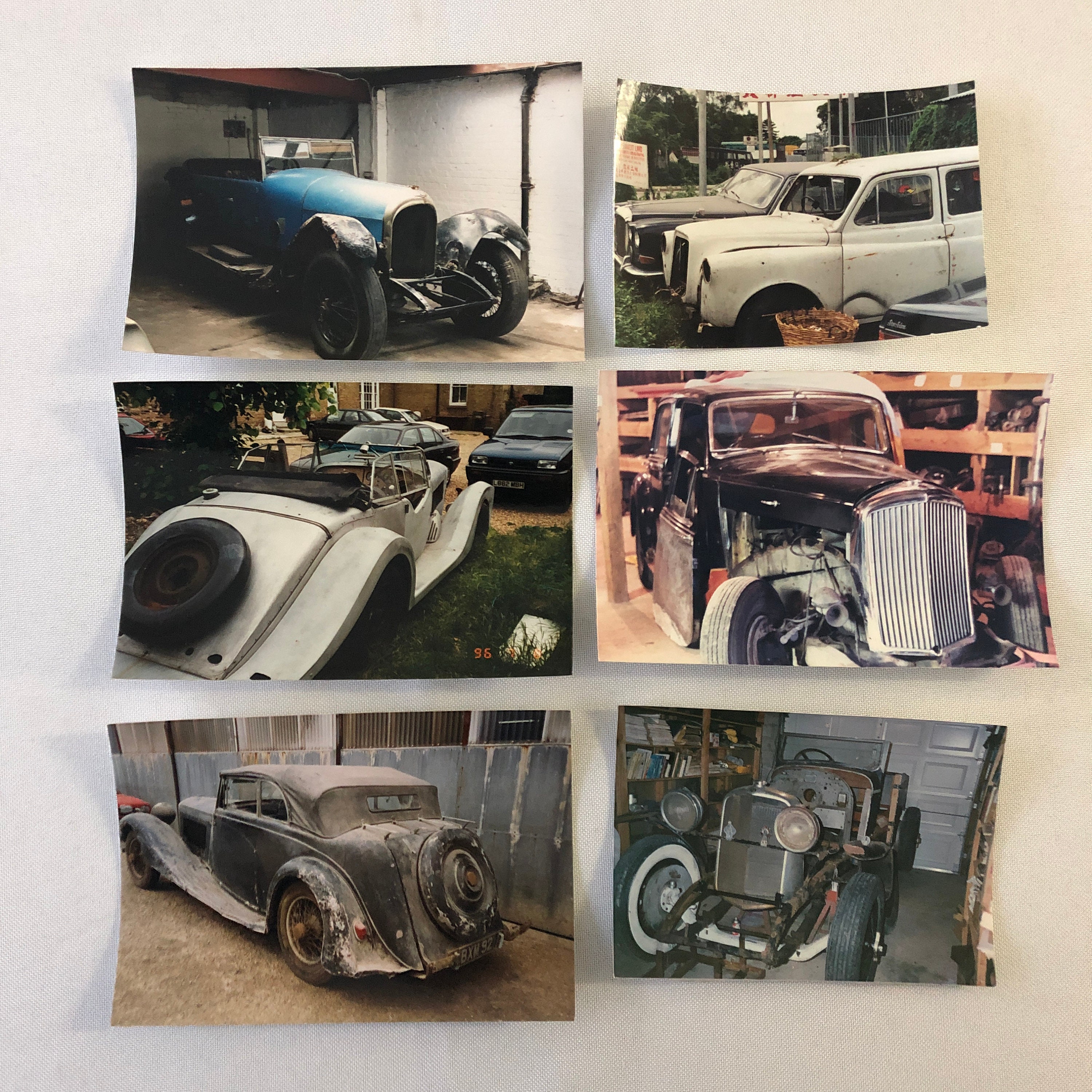 Vintage Rolls Royce Bentley Car Barn Find Junk Yard Parts Etsy