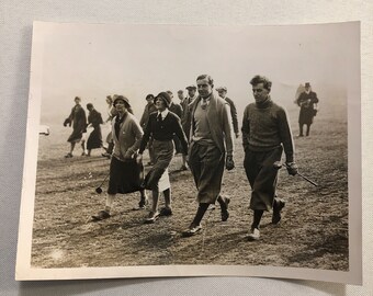 Press Photo Photograph Golf Tournament Golfer Addington Palace Club UK 1932