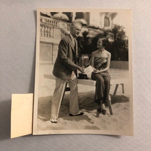 Press Photo Photograph Woman Wins Bridge Championship Underwood & Underwood