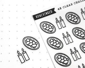 Challah Planner Stickers | Jewish Stickers