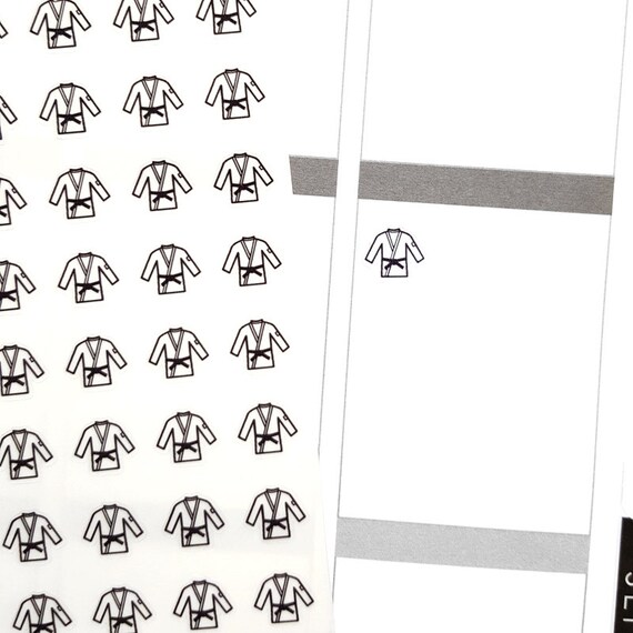 Martial Arts Planner StickersKarate Judo Jiujitsu Taekwondo Icons Stickers Martial Arts Planner StickersKarate Judo Jiujitsu Taekwondo Icons Stickers