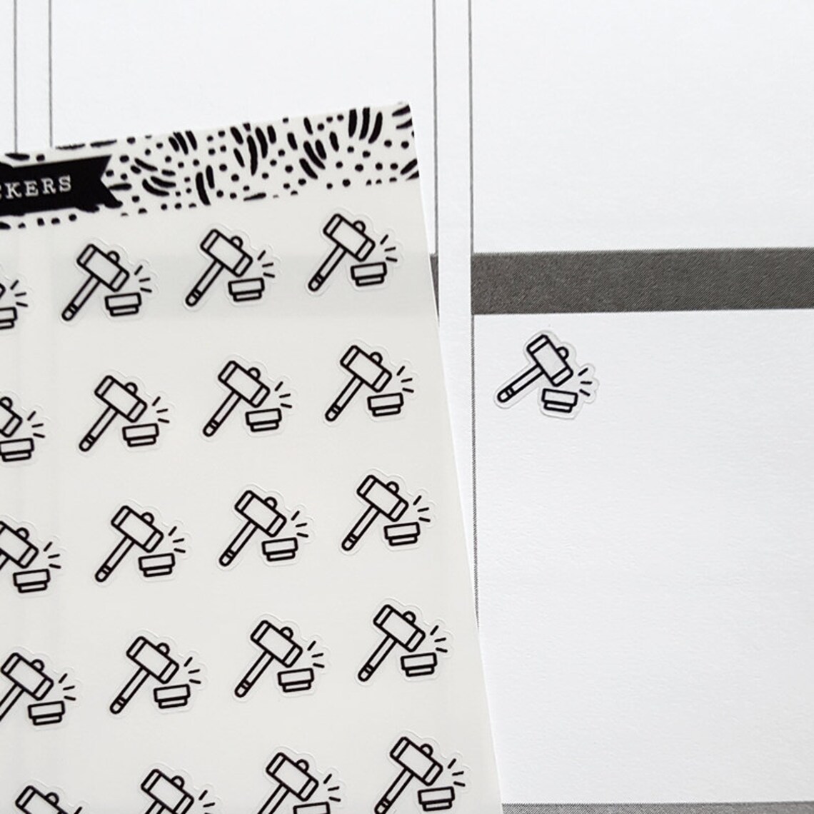 56 Gavel Stickers Gavel Planner Stickers Court Stickers Etsy