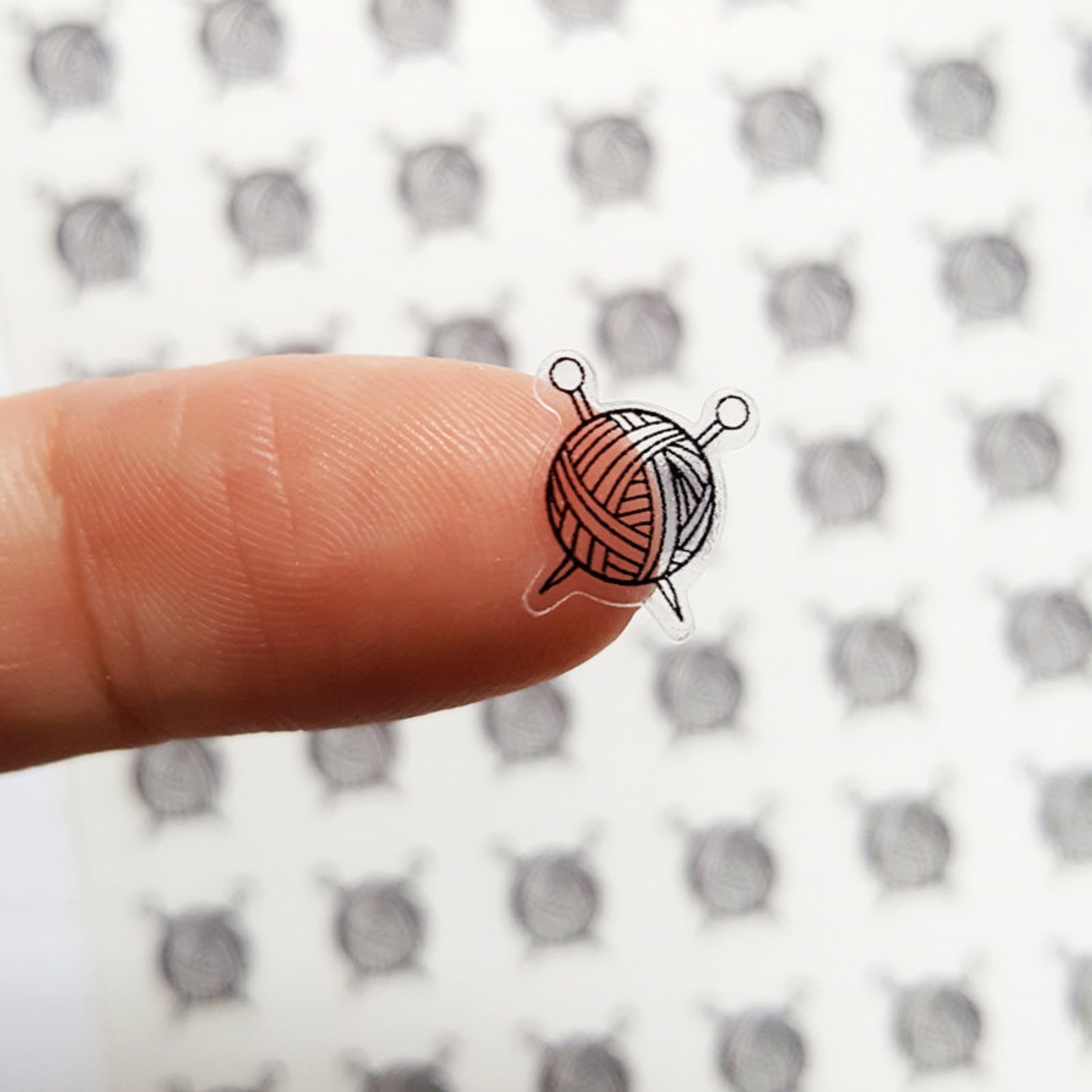 Knitting Stickers Knitting Planner Stickers Crocheting Etsy