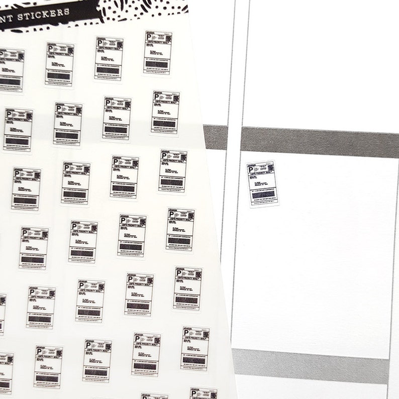 49 Shipping Label Stickers Shipping Planner Stickers Amazon Etsy
