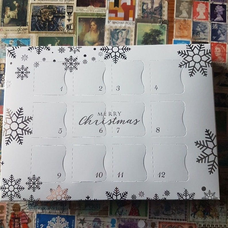 Stitch Marker Advent Countdown Calendar Polymer Clay Knitting Etsy