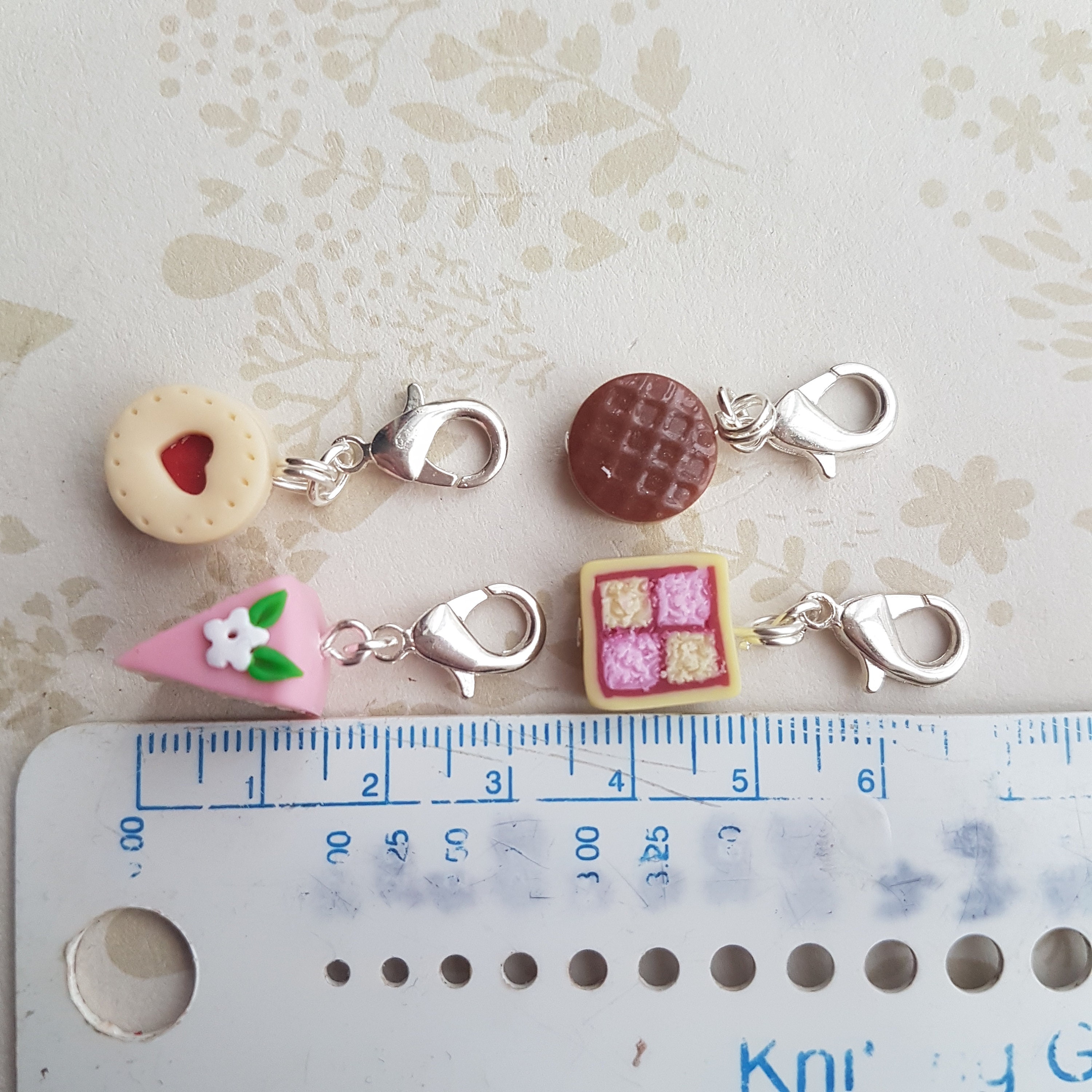 Cake Stitch Markers for Knitting Novelty Stitch Markers Etsy