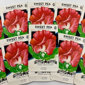 10 cent flower seed packets Seed Packets, Lone Star Seed Co, California Poppy #620, NOS, Vintage