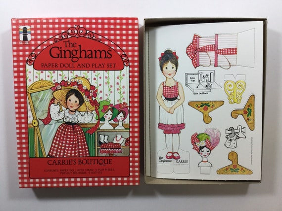 the ginghams paper dolls