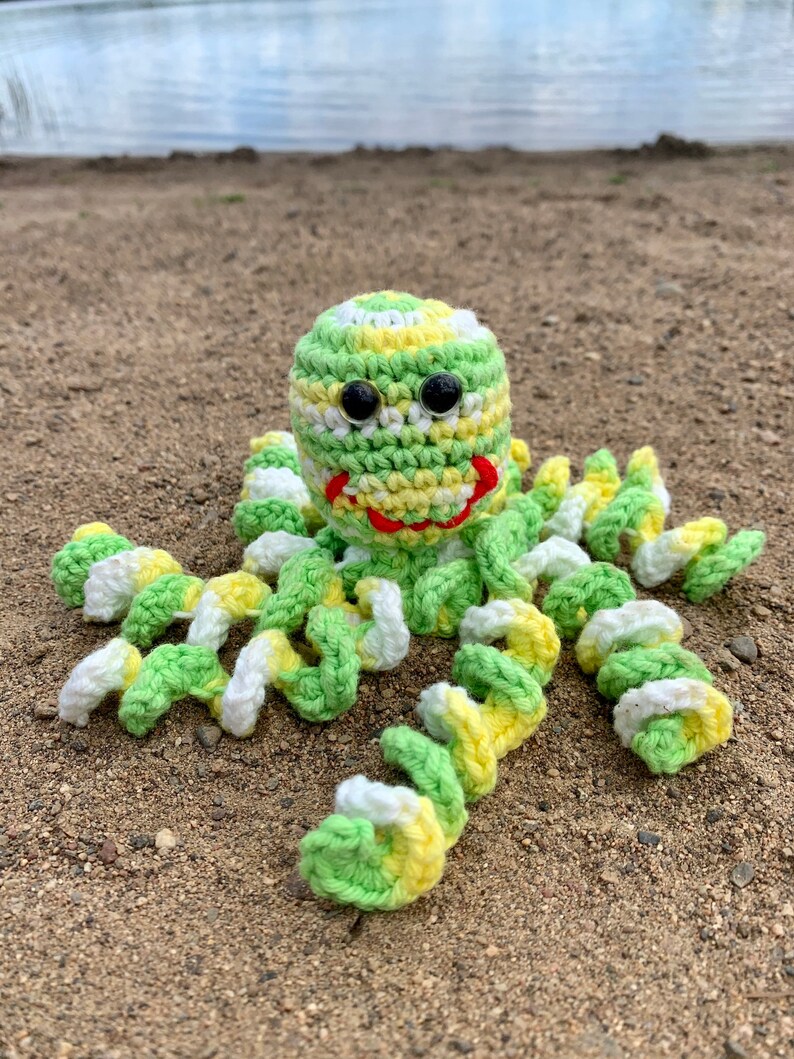 Octopus Baby Toy NICU Octopus for Premies Crocheted Teething Etsy