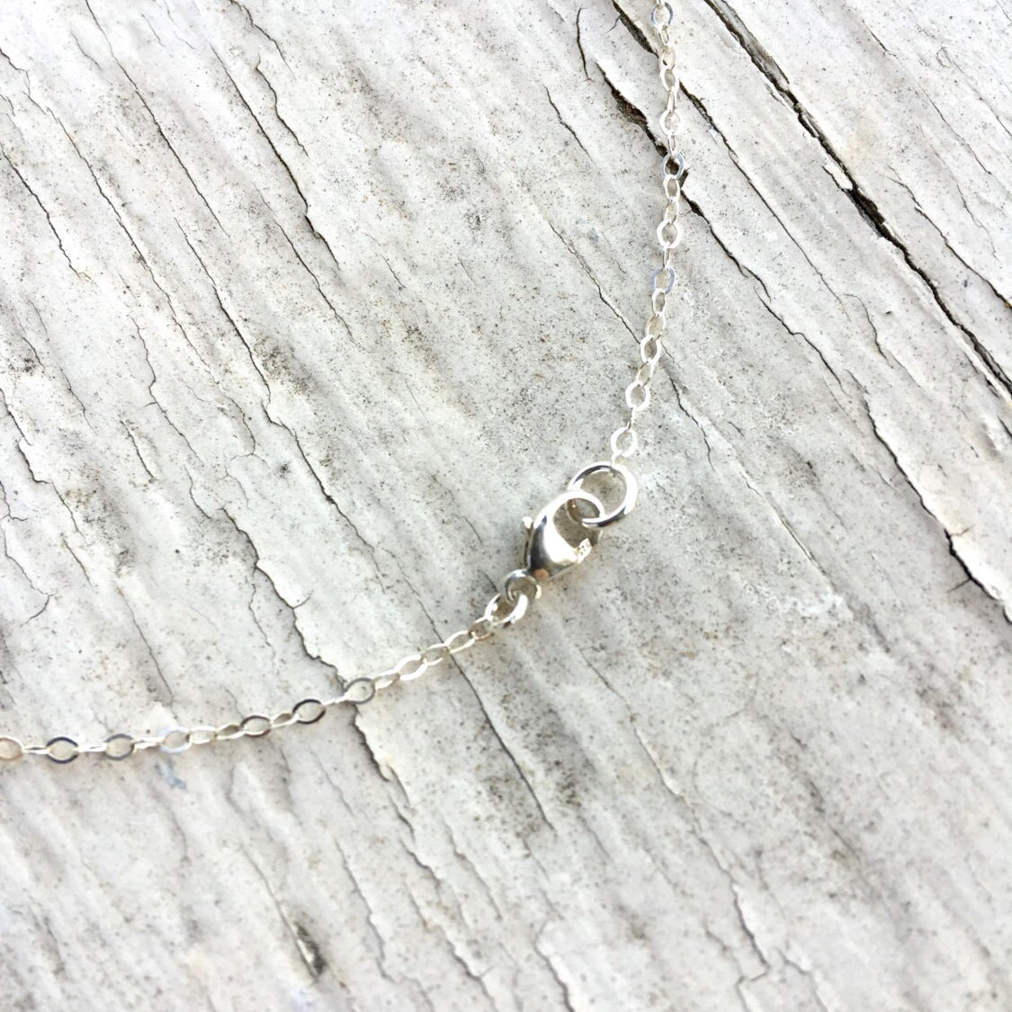 Aqua Sea Glass Silver Necklace | Etsy