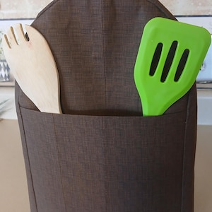 KitchenAid Mixer Covers -nonreversible/ with attachment or utensil pocket/standard/classic/artisan/brown