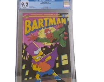 Bongo Group Bartman #2 Archenemy of Evil 9.2 CGC Graded White Pages