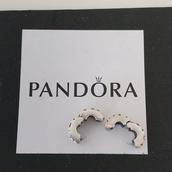 Pandora S-Clip Serpentine Swirl Charm 925 ALE 790… - image 2