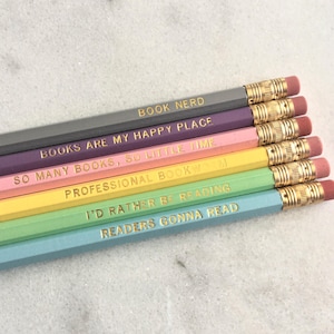 Book Nerd Pencil Set image 2