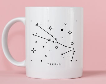 Taurus Zodiac Constellation Mug - Cosmic Babe Collection