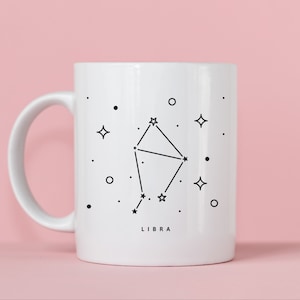Libra Zodiac Constellation Mug - Cosmic Babe Collection