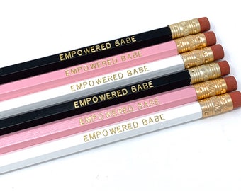 Empowered Babe Pencil Set - Empowered Babe Collection