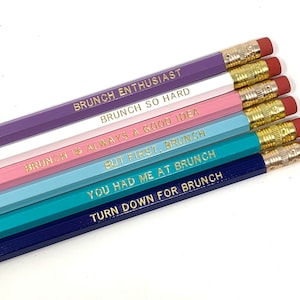 Brunch Enthusiast Pencil Set