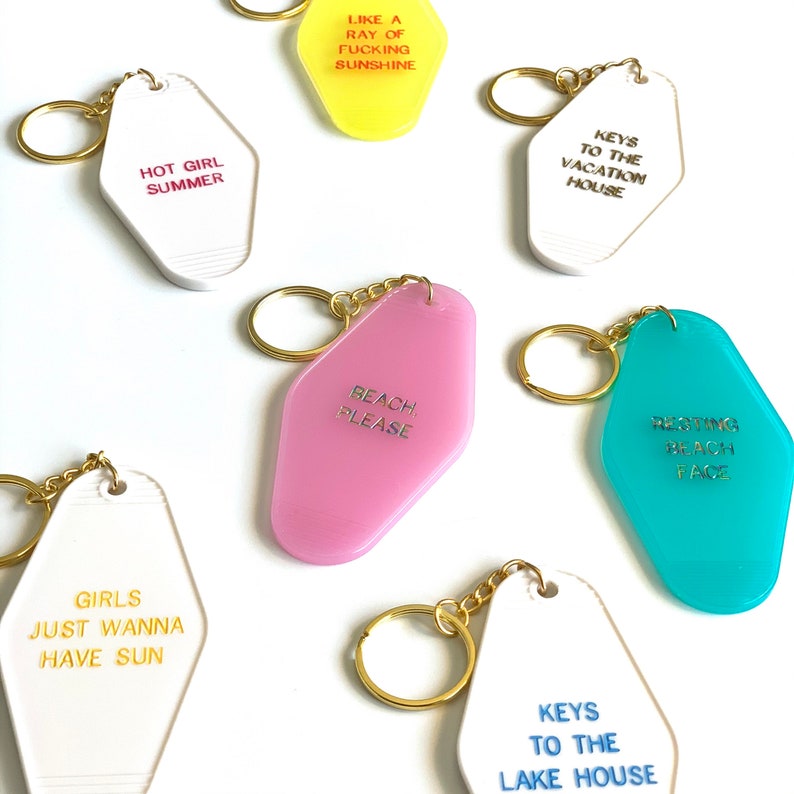 Hot Girl Summer Keychain image 3