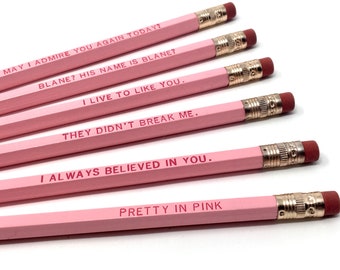 Juego de lápices de la película Pretty in Pink