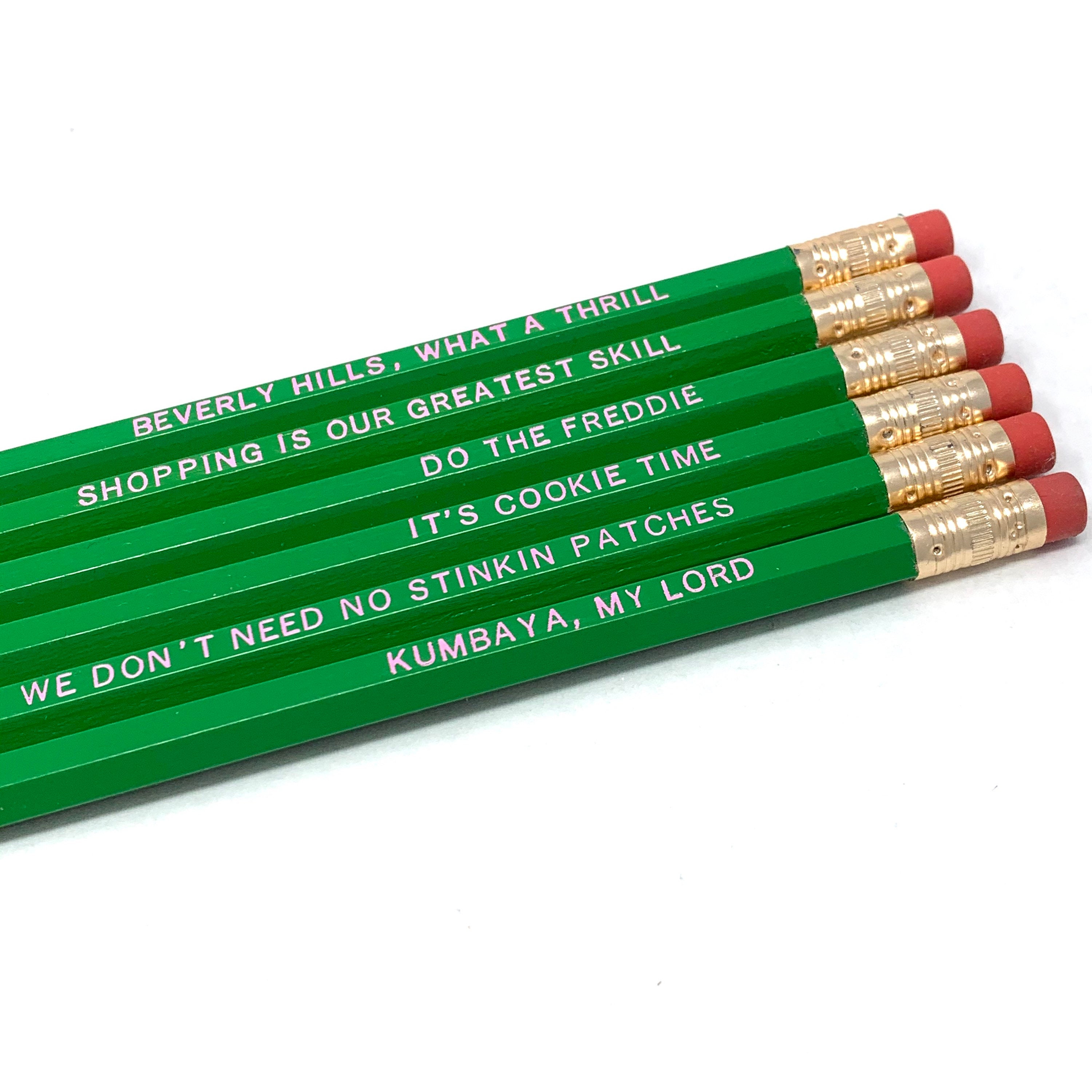 Beverly Hills What a Thrill Pencil Set - Etsy