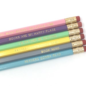 Book Nerd Pencil Set image 1