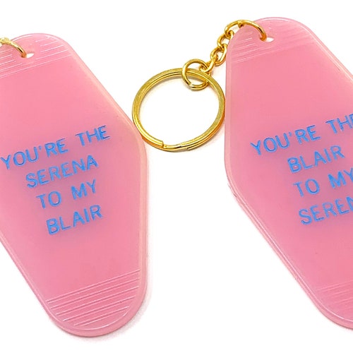 Gossip Girl Keychain You Know You Love Me Friendship Etsy Canada