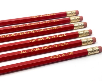 Pizza Lover Pencil Set