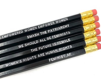 Feminist Pencil Set