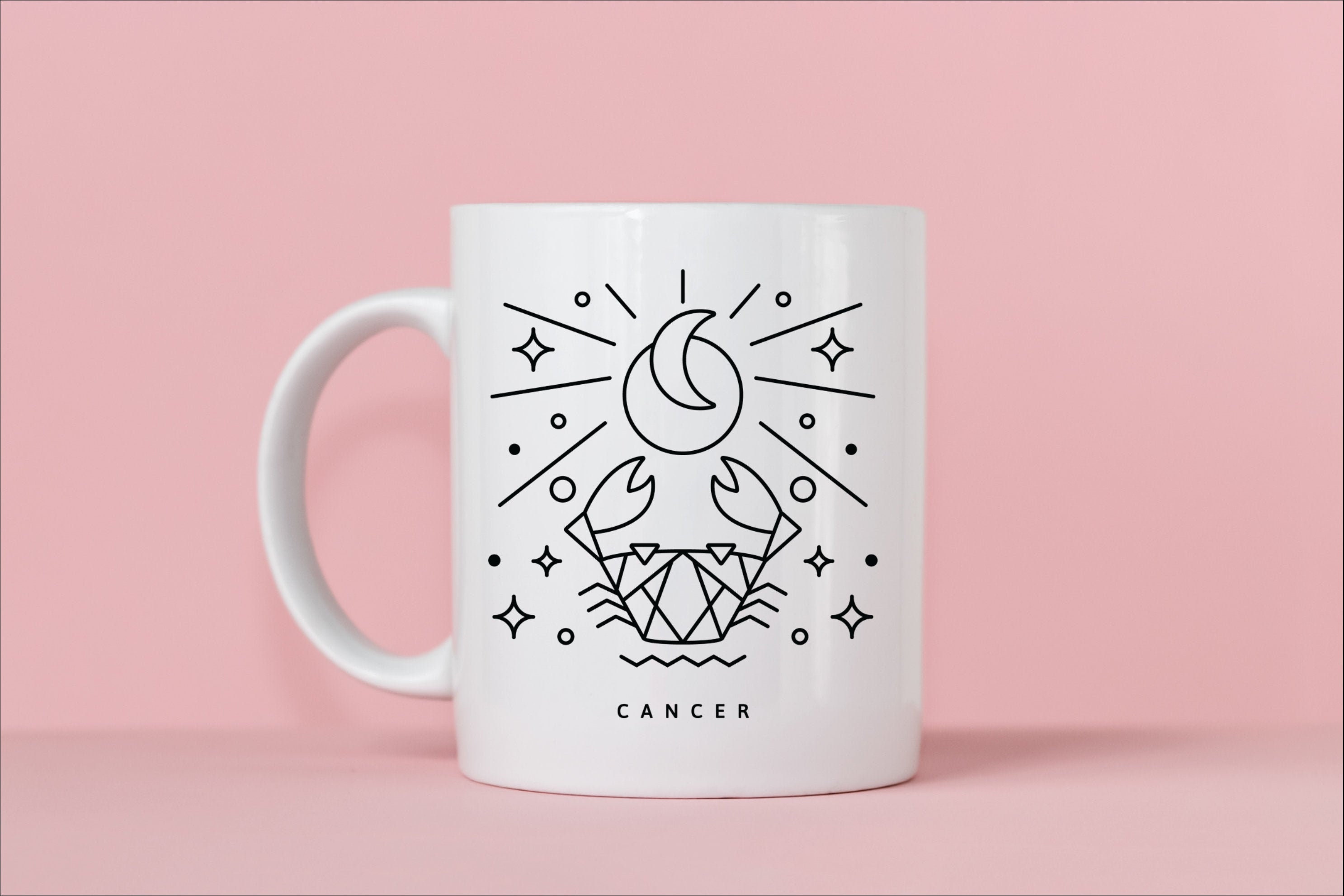 Mug de Signe Du Zodiaque Cancer - Cosmic Babe Collection