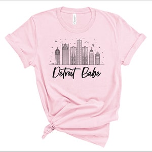 Detroit Babe T-Shirt - Detroit Babe Collection - PLUS SIZES AVAILABLE!