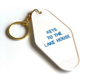 Keys to the Lake House Keychain