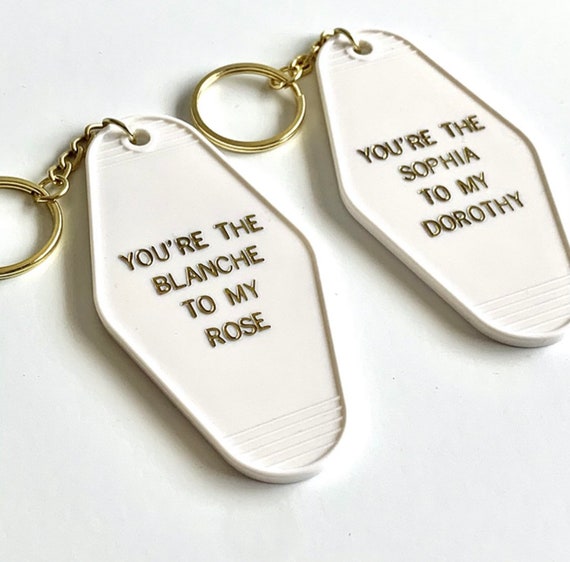 Golden Girls Best Friend Keychain - Etsy