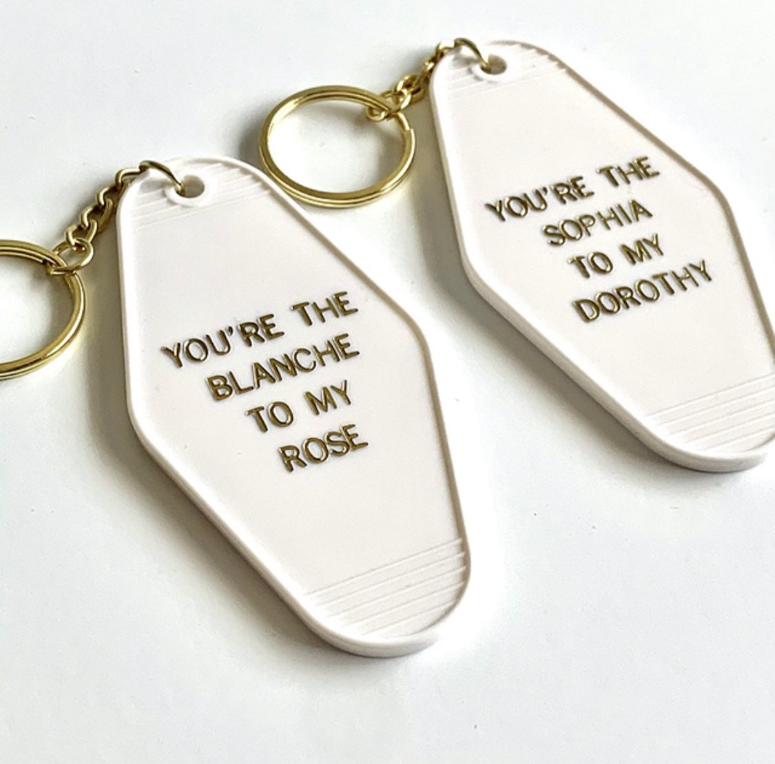 Golden Girls Best Friend Keychain