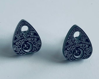 Ouija Planchette Stud Earrings