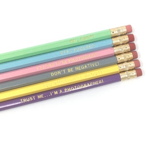 Photographer Pencil Set
