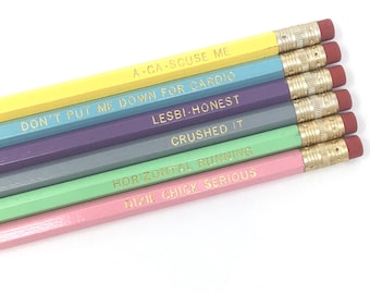 A-ca-scuse Me Pencil Set