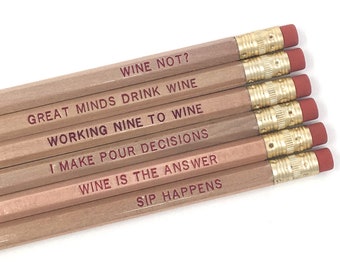 Wine Not? Pencil Set