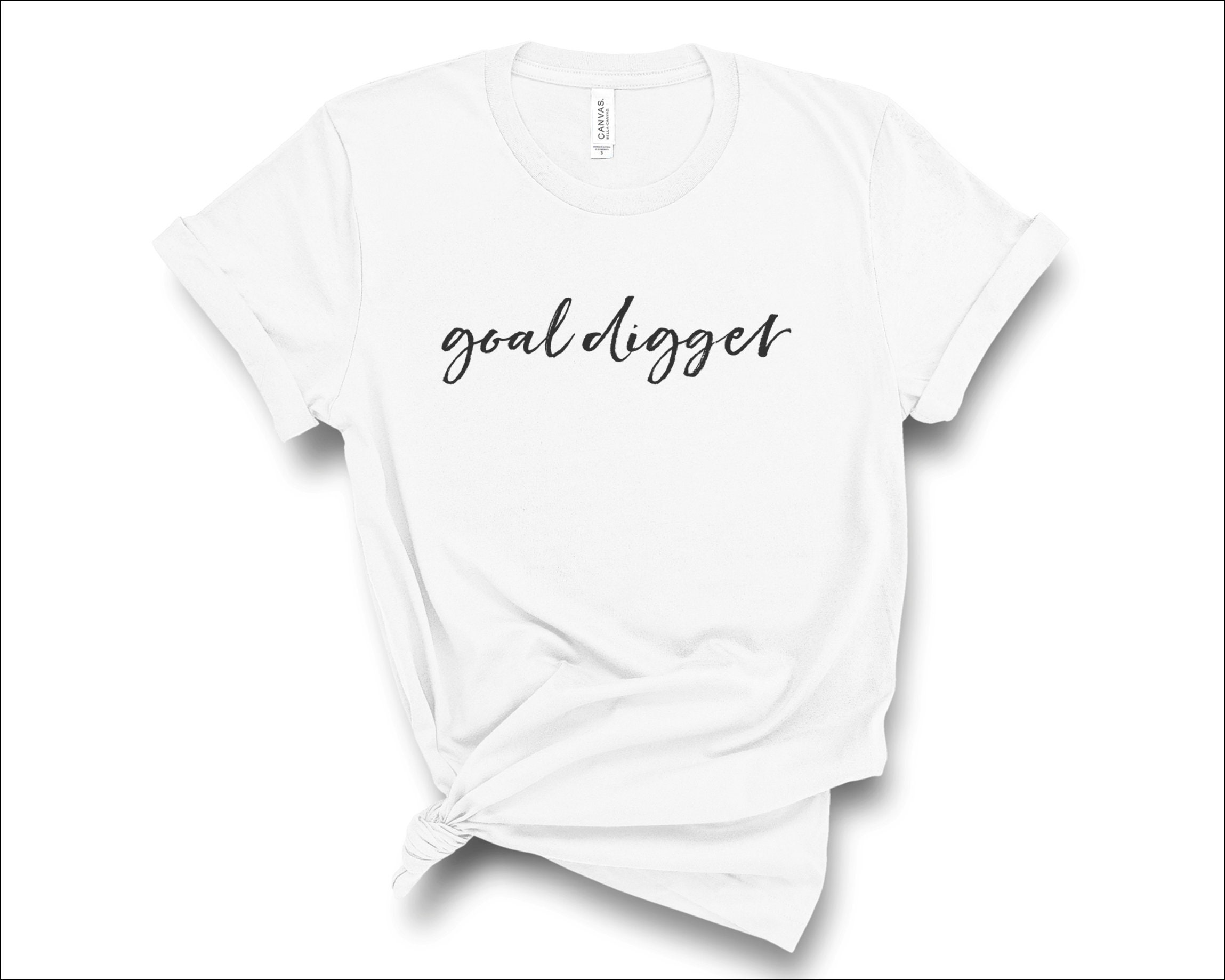 Goal Digger T-shirt Boss Babe Collection PLUS SIZES 