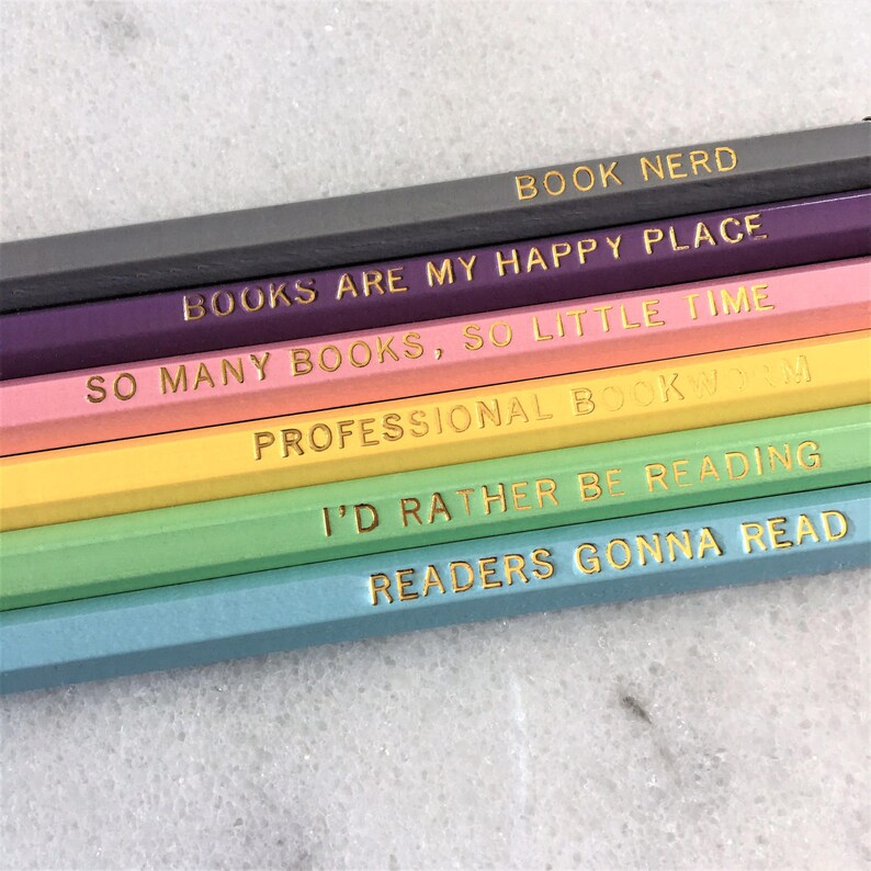 Book Nerd Pencil Set image 3