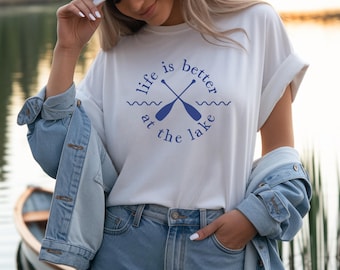 Life is Better at the Lake T-Shirt - PLUS SIZES AVAILABLE!