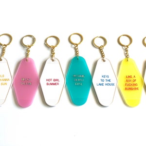 Hot Girl Summer Keychain - Etsy