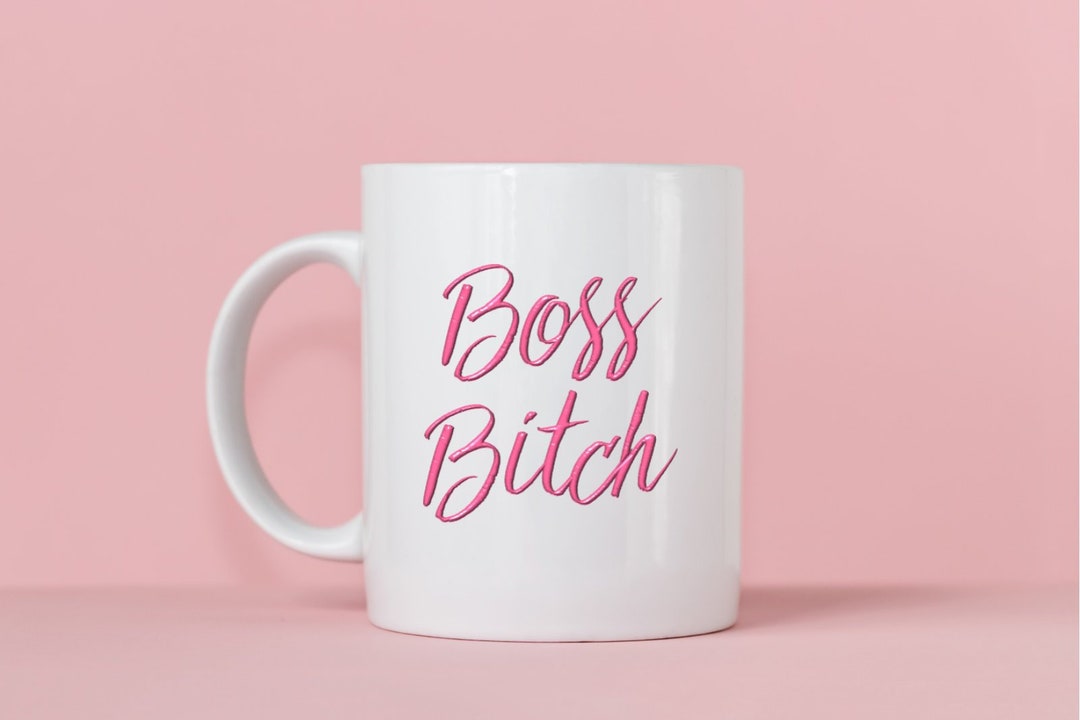Boss Bitch Mug - Etsy